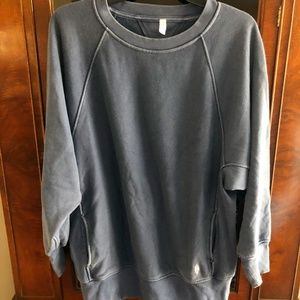 Free People Activewear Crew Neck Sweatshirt